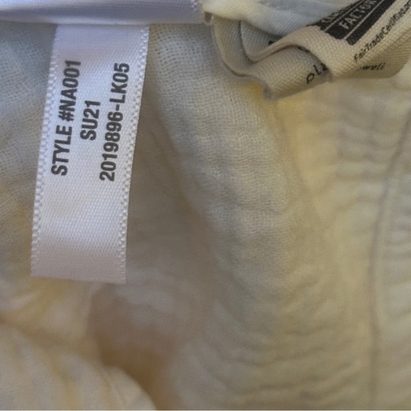 Madewell Dorset Lightspun Cream Blazer Size Large Oversized NWT - Picture 9 of 12